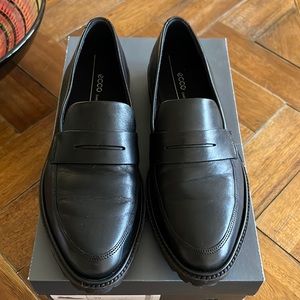 Ecco penny loafers
